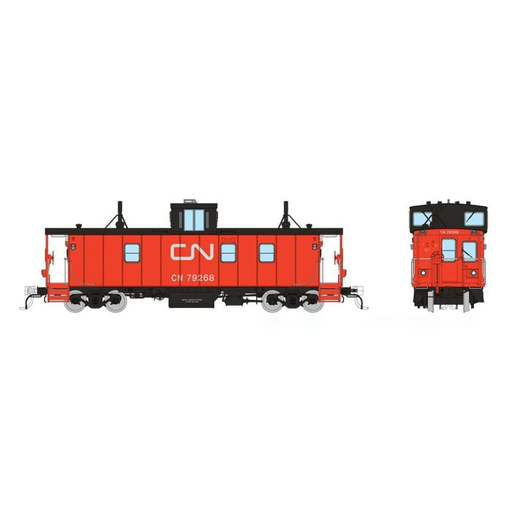 Rapido 166004 HO Scale Hawker-Siddeley Caboose CN - As Delivered 79268