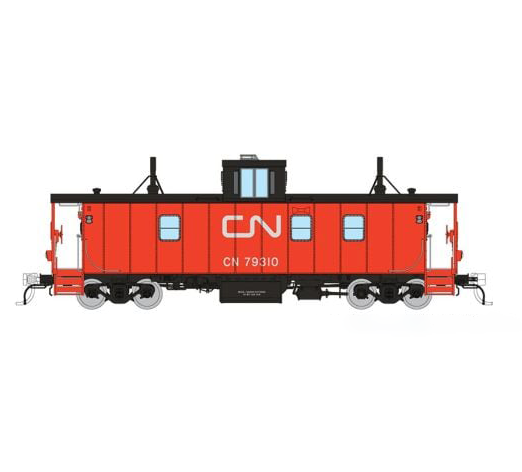 Rapido 166005 HO Scale Hawker-Siddeley Caboose CN - As Delivered 79310