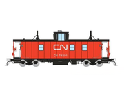 Rapido 166016 HO Scale Hawker-Siddeley Caboose CN - Late Black Steps 79291