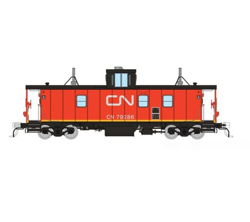 Rapido 166017 HO Scale Hawker-Siddeley Caboose CN - International Service 79286