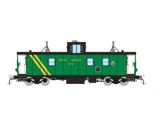 Rapido 166019 HO Scale Hawker-Siddeley Caboose Devco 9106