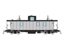 Rapido 166099 HO Scale Hawker-Siddeley Caboose Undecorated