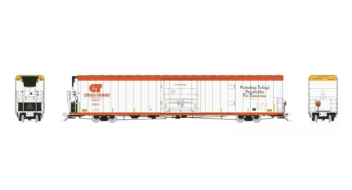 Rapido 167002A HO Scale 72' Reefer CRYO-TRANS CRYX Single Car #'s Vary