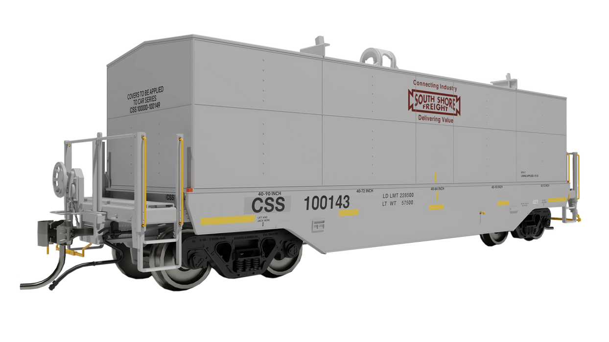Rapido 168005A HO Scale Greenbrier Coil Car Chicago South Shore CSS Single Car #'s Vary