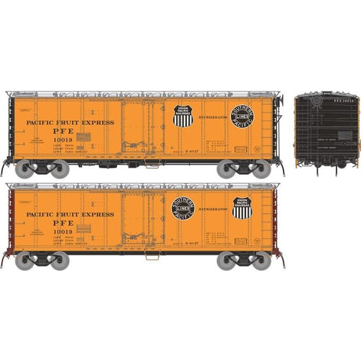 Rapido 196002A HO Scale R-40-27 Reefer: Pacific Fruit Express PFE - 1957 Scheme: Single Car #2