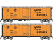 Rapido 196003A HO Scale R-40-27 Reefer: Pacific Fruit Express PFE - 1961 Scheme: Single Car #1
