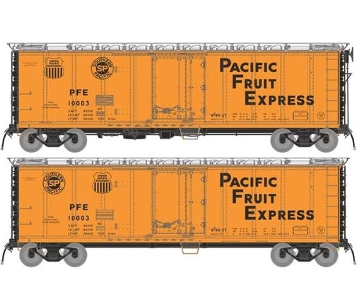 Rapido 196003A HO Scale R-40-27 Reefer: Pacific Fruit Express PFE - 1961 Scheme: Single Car #1
