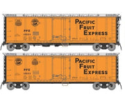 Rapido 196004A HO Scale R-40-27 Reefer: Pacific Fruit Express PFE - 1961 Scheme: Single Car #2