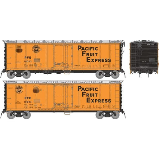 Rapido 196004A HO Scale R-40-27 Reefer: Pacific Fruit Express PFE - 1961 Scheme: Single Car #2