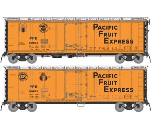 Rapido 196004A HO Scale R-40-27 Reefer: Pacific Fruit Express PFE - 1961 Scheme: Single Car #2