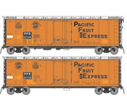 Rapido 196007A HO Scale R-40-27 Reefer: Pacific Fruit Express PFE - 1970s TIV Repaint: Single Car #1