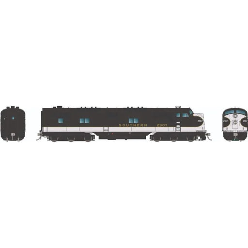 Rapido 29543 HO Scale EMD E7A Southern "Tuxedo" 2920 (DC/DCC/Sound)