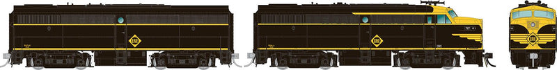 Rapido 37016 HO Scale Alco FA1/FB1 Set Erie 725D/725C- DC Silent