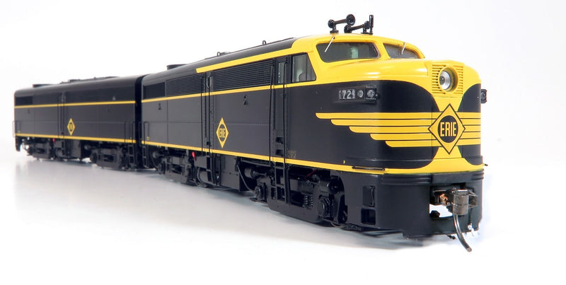 Rapido 37016 HO Scale Alco FA1/FB1 Set Erie 725D/725C- DC Silent