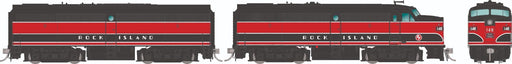 Rapido 37073 HO Scale Alco FA1/FB1 Set Rock Island RI 148/148B - DC Silent