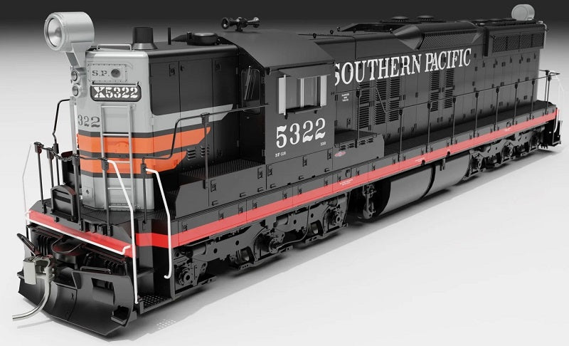 Rapido 50612 HO Scale EMD SD7 Diesel Southern Pacific SP Black Widow 5329 with DCC & Sound