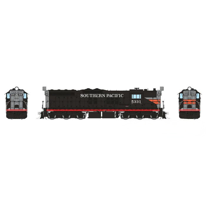 Rapido 50613 HO Scale EMD SD7 Diesel Southern Pacific SP Black Widow 5331 with DCC & Sound