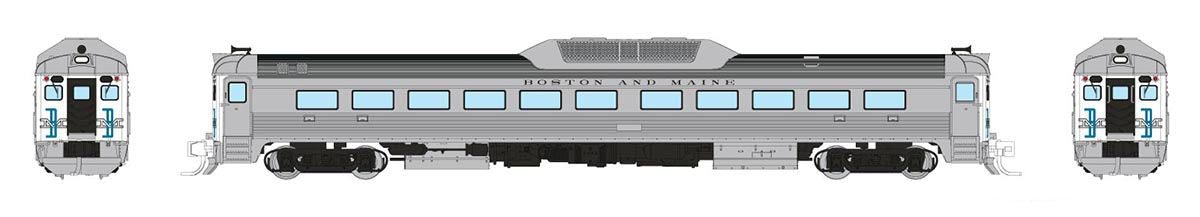 Rapido 516504 N Scale Budd RDC Boston & Maine B&M - DCC & Sound