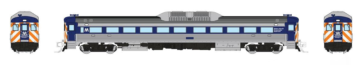 Rapido 516508 N Scale Budd RDC MTA Metro North - DCC & Sound
