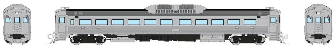 Rapido 516595 N Scale Budd RDC Phase 2 Undecorated - DCC & Sound