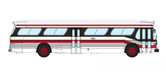 Rapido 573007 N Scale New Look Suburban Bus - Toronto Red/Black/White (with Working Headlights)