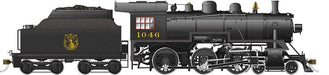 Rapido 602012 HO Scale D10h 4-6-0 Steam Locomotive Dominion Atlantic 1046