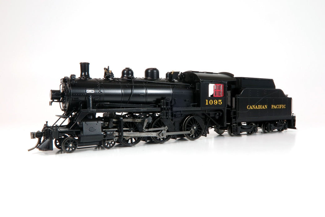 Rapido 602508 HO Scale D10h 4-6-0 Steam Locomotive Canadian Pacific CP 1095 DCC and Sound