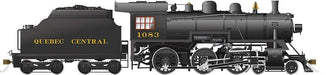 Rapido 602513 HO Scale D10k 4-6-0 Steam Locomotive Quebec Central 1083 DCC & Sound