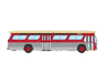 Rapido 751099 HO Scale Deluxe New Look Suburban Bus - TTC - Maroon & Cream 3900