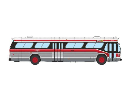 Rapido 751101 HO Scale Deluxe New Look Suburban Bus - TTC - CLRV scheme 8765