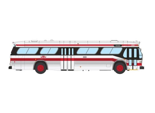 Rapido 751106 HO Scale Deluxe New Look Suburban Bus - TTC - As Preserved 2252