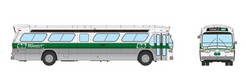 Rapido 753108 HO Scale Deluxe New Look Suburban Bus - GO Transit 1014