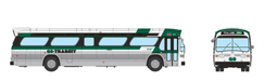 Rapido 753111 HO Scale Deluxe New Look Suburban Bus - GO Transit (Late) 1050