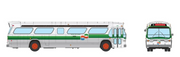 Rapido 753112 HO Scale Deluxe New Look Suburban Bus - Golden Gate 866