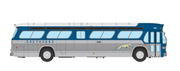 Rapido 753118 HO Scale Deluxe New Look Suburban Bus - Greyhound 9601