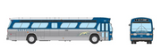 Rapido 753119 HO Scale Deluxe New Look Suburban Bus - Greyhound 9609