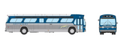 Rapido 753120 HO Scale Deluxe New Look Suburban Bus - Greyhound 9613