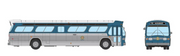 Rapido 753126 HO Scale Deluxe New Look Suburban Bus - Coordinated Transit 520A