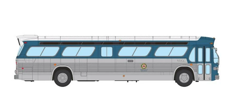 Rapido 753127 HO Scale Deluxe New Look Suburban Bus - Coordinated Transit 534A