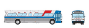 Rapido 753128 HO Scale Deluxe New Look Suburban Bus - New York Bus Service 1485