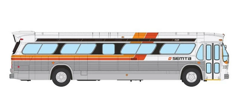 Rapido 753132 HO Scale Deluxe New Look Suburban Bus - SEMTA 1539