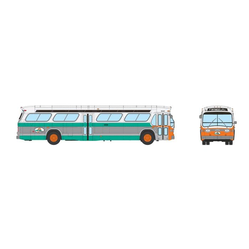 Rapido 753134  HO Scale Deluxe New Look Suburban Bus - AC Transit 932