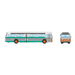 Rapido 753136 HO Scale Deluxe New Look Suburban Bus - AC Transit 980