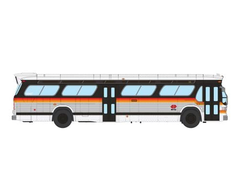 Rapido 753141 HO Scale Deluxe New Look Suburban Bus - Los Angeles SCRTD 1047