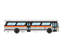 Rapido 753142 HO Scale Deluxe New Look Suburban Bus - Los Angeles SCRTD 1063