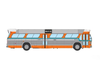 Rapido 753144 HO Scale Deluxe New Look Suburban Bus - Miami-Dade 144