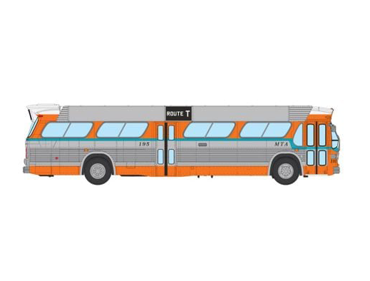 Rapido 753145 HO Scale Deluxe New Look Suburban Bus - Miami-Dade 195