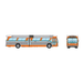 Rapido 753145 HO Scale Deluxe New Look Suburban Bus - Miami-Dade 195