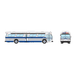 Rapido 753152 HO Scale Deluxe New Look Suburban Bus - New York MTA - Blitz 5375