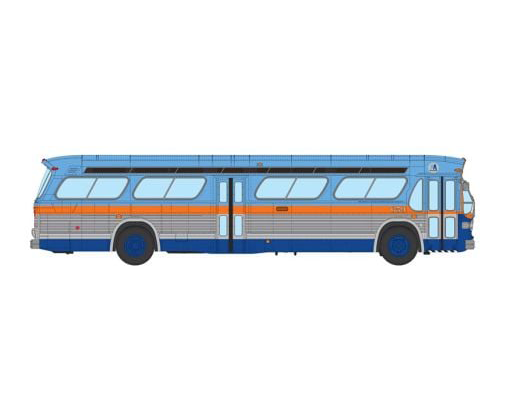 Rapido 753153 HO Scale Deluxe New Look Suburban Bus - Long Island MSBA 659